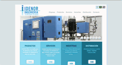 Desktop Screenshot of idenoringenieria.com